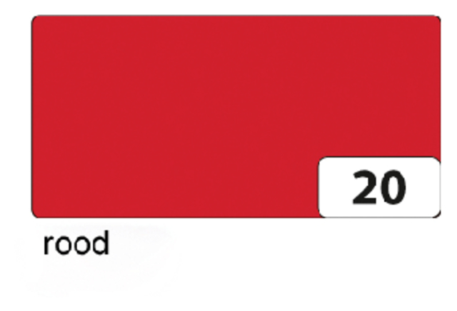 Fotokarton 2zijdig 50x70cm 300gr nr20 rood