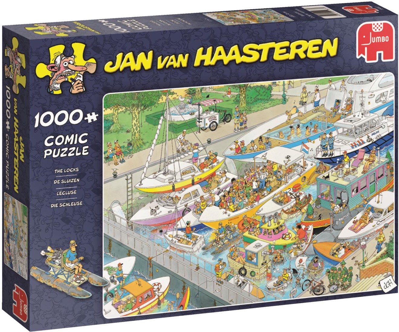 Legpuzzel Jumbo - Jan van Haasteren Sluizen 1000 st.