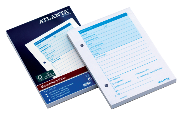Gespreknotities A 5406-031; blok a 100 vel
