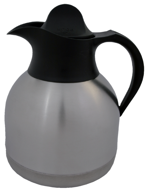 Koffiekan 1 liter roestvrijstaal