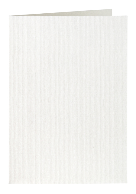Correspondentiekaart Papicolor dubbel 105x148mm hagelwit