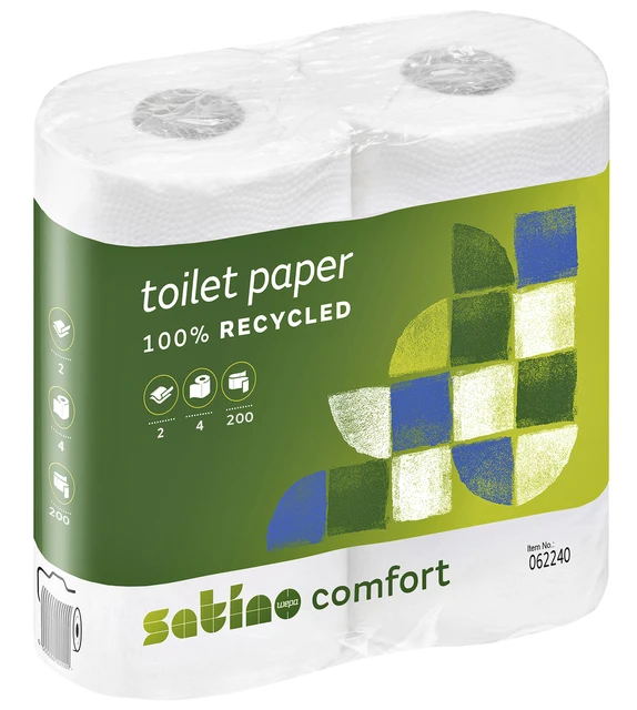 Toiletpapier Satino Comfort 2laags 200vel pak 4rol