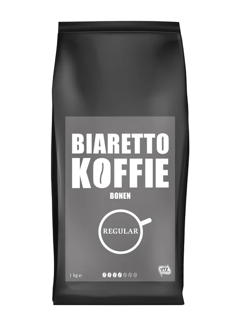 Koffiebonen Biaretto Regular, pak 1.000 gram