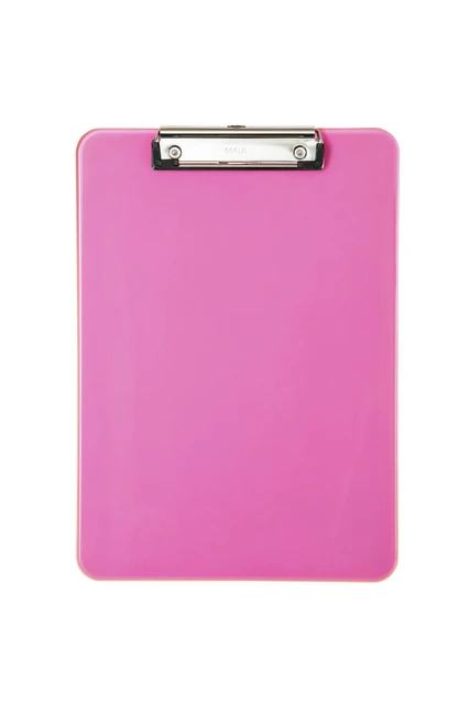 Klembord Maul A4 Staand Kunststof Neon Roze