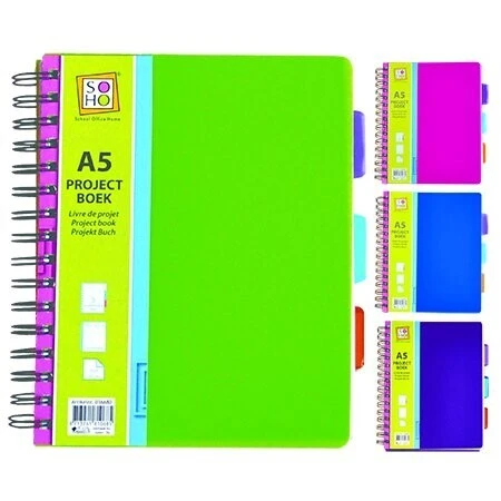 Projectboek A5 Trend 200vel SOHO (036680)