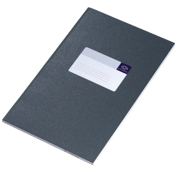 Breedfolio register A 1042-151 grijs; 100blz