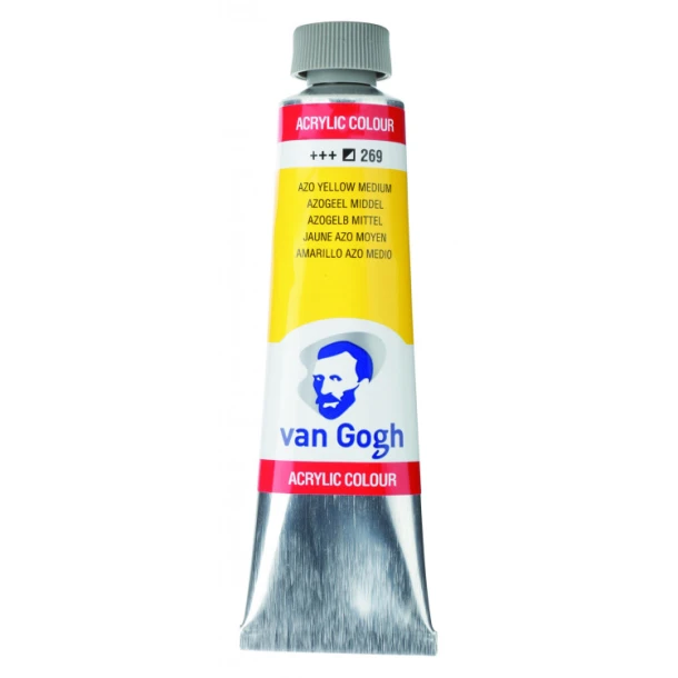 Van Gogh Acrylverfverf tube 40 ml Azogeel middel