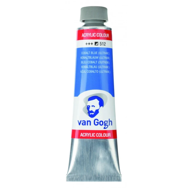 Van Gogh Acrylverf 40 ml Tube Kobaltblauw ultramarijn