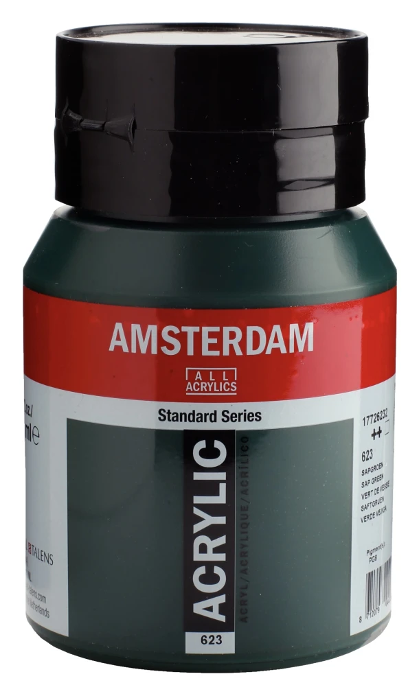 Amsterdam Standard Series Acrylverf Pot 500 ml Sapgroen 623