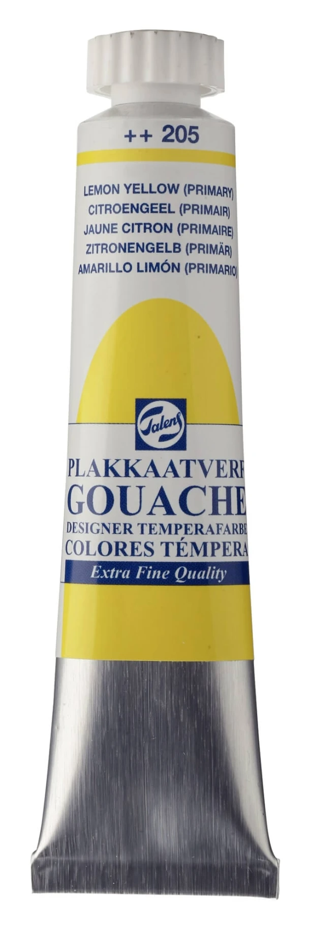 Plakkaatverf Extra Fijn tube 20 ml Citroengeel