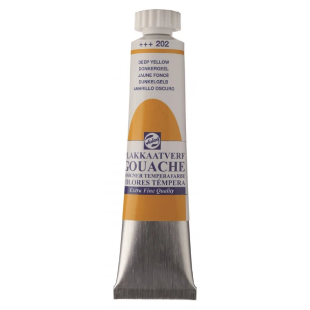 Plakkaatverf Extra Fijn tube 20 ml Donkergeel