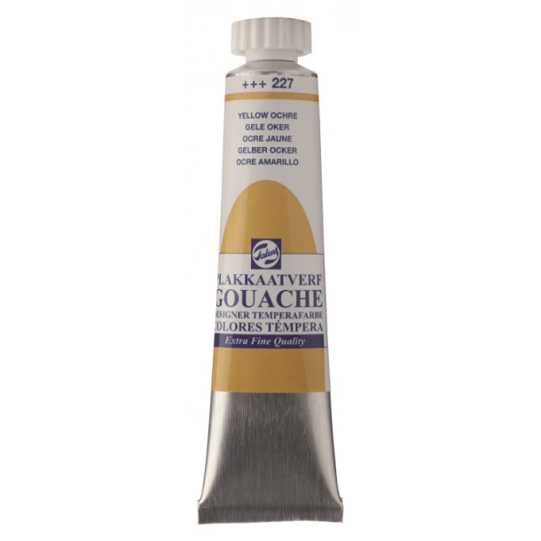 Plakkaatverf Extra Fijn tube 20 ml Gele oker