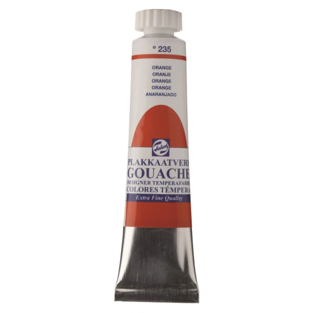 Plakkaatverf Extra Fijn tube 20 ml Oranje