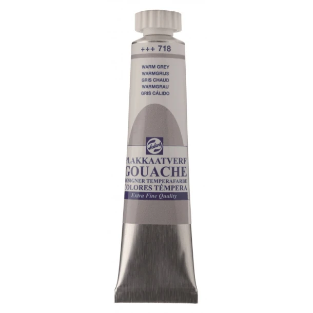 Plakkaatverf Extra Fijn tube 20 ml Warmgrijs
