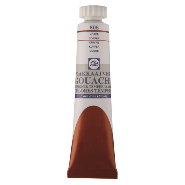 Plakkaatverf Extra Fijn tube 20 ml Koper