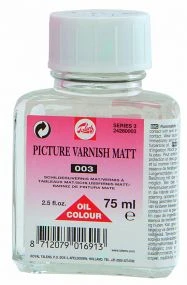 Schilderijvernis mat flacon 75 ml 003
