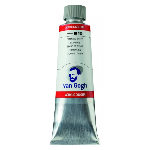 Van Gogh Acrylverfverf tube 150 ml Titaanwit