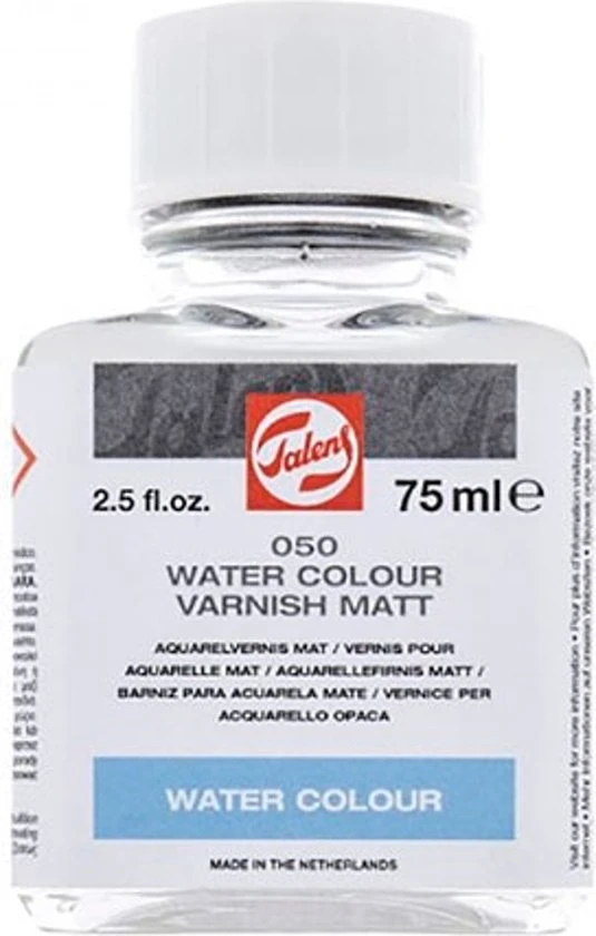 Aquarelvernis mat flacon 75 ml 050