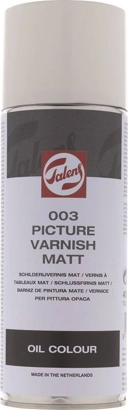 Schilderijvernis mat spuitbus 400 ml