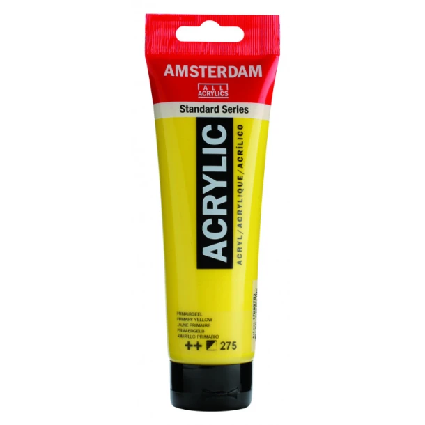 Amsterdam Acrylverf 120 ml Primairgeel 275