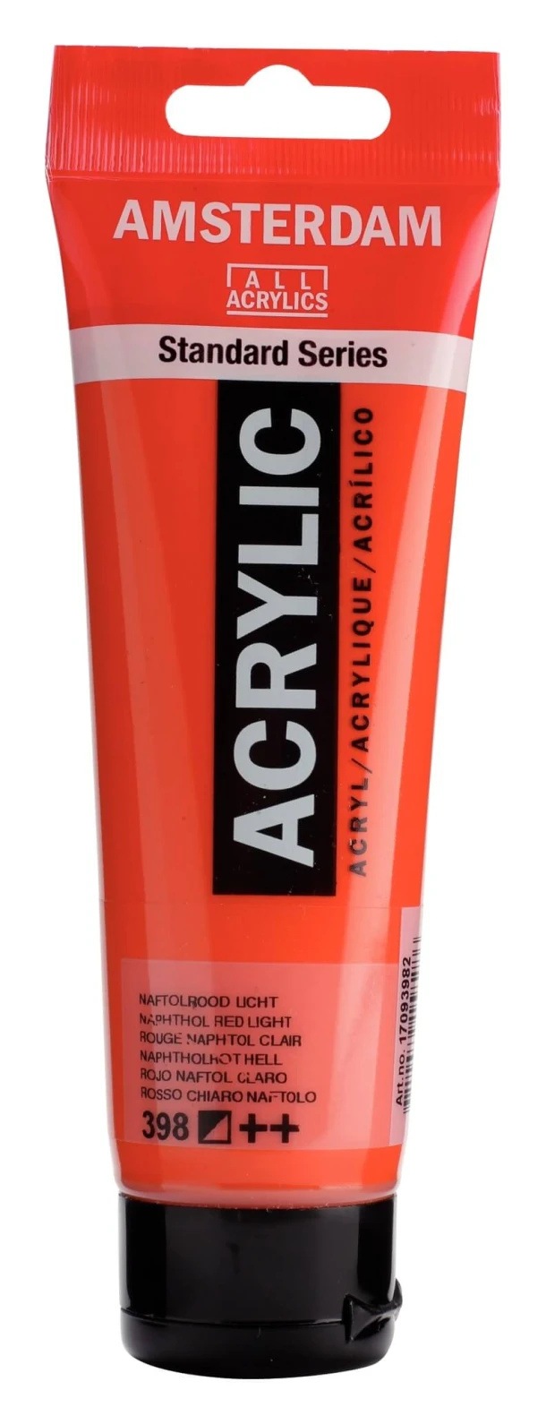 Amsterdam Acrylverf 120 ml Naftolrood Licht 398
