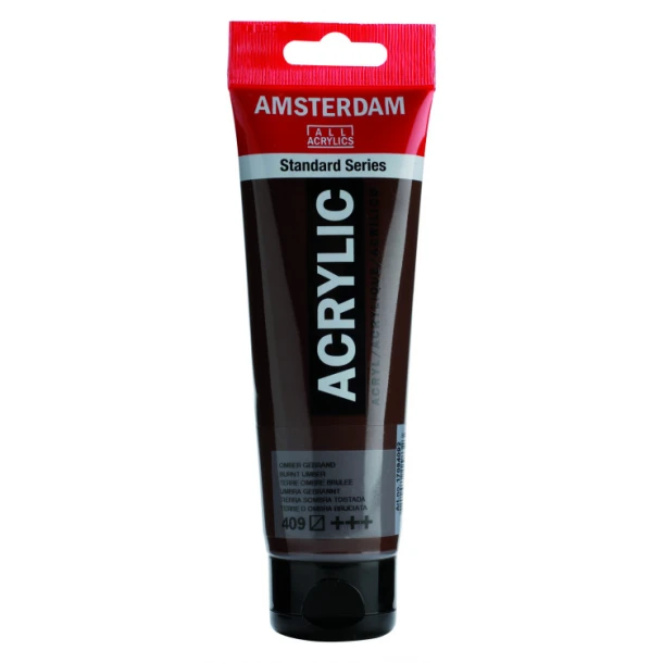 Amsterdam Standard Series Acrylverf Tube 120 ml Omber Gebrand 409