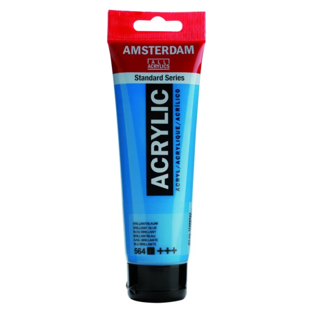 Amsterdam Acrylverf 120 ml Briljantblauw 564