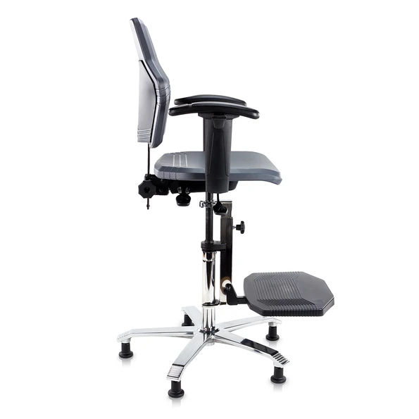 Werkstoel Score Pro Line 4408F, voetenplank, PU