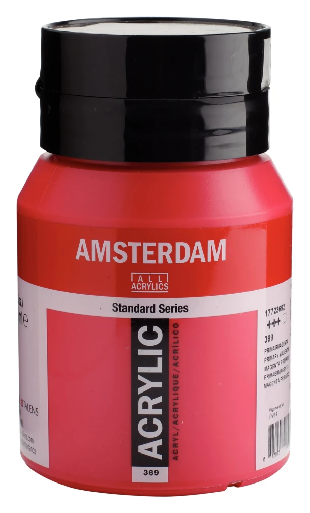 Amsterdam Acrylverf 500 ml Primairmagenta 369