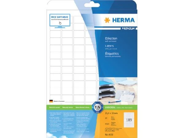 Premium etiket Herma 8630 105x148 10vel