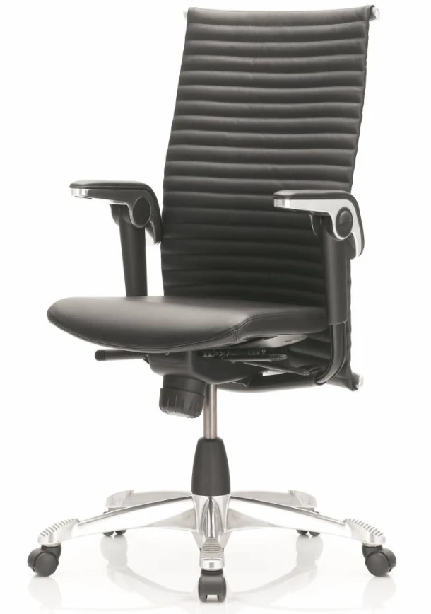 Bureaustoel HAG H09 9320 bekleding leder