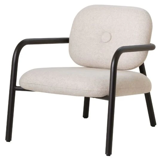Fauteuil Vepa Bold, 4-poots metalen buisframe