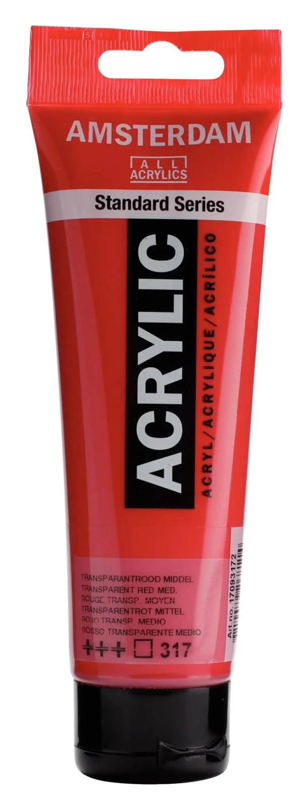 Amsterdam Acrylverf 120 ml trans.rood Mid. 317