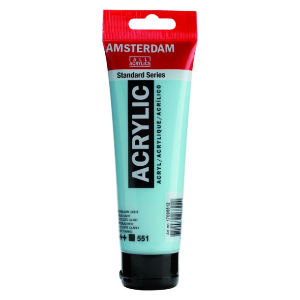 Amsterdam Standard Series Acrylverf Tube 120 ml Hemelsblauw Licht 551