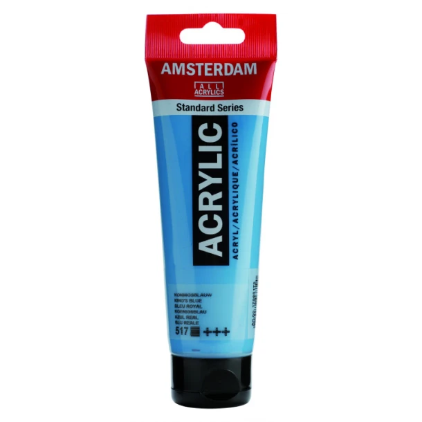 Amsterdam Standard Series Acrylverf Tube 120 ml Koningsblauw 517