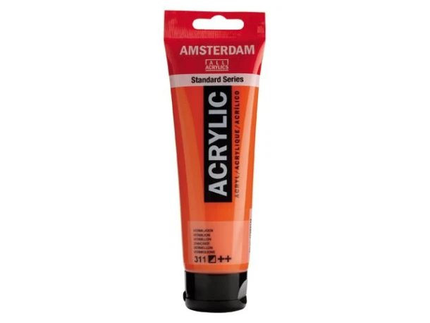 Amsterdam Acrylverf 120 ml Vermiljoen 311