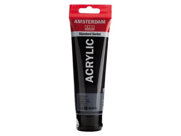 Amsterdam Standard Series Acrylverf Tube 120 ml Lampenzwart 702