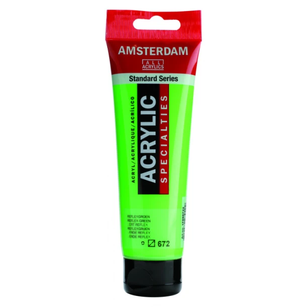 Amsterdam Acrylverf 120 ml Reflexgroen 672