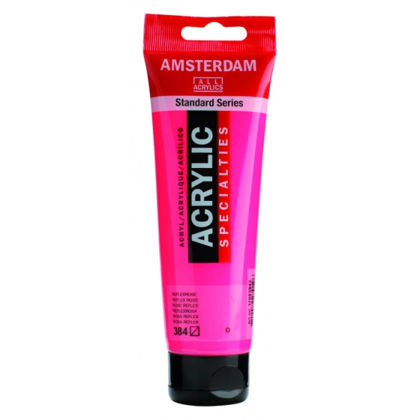 Amsterdam Acrylverf 120 ml Reflexroze 384