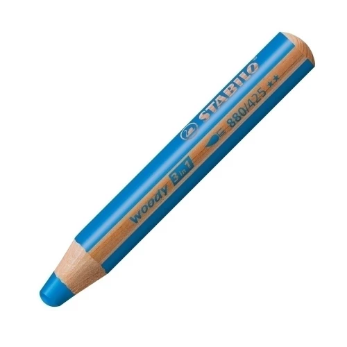 STABILO woody 3 in 1 - multitalent potlood - middelblauw