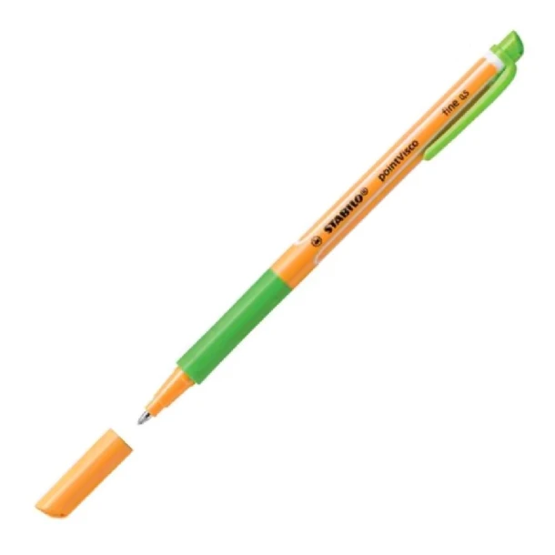 Rollerbal Stabilo point visco lichtgroen 1099/43