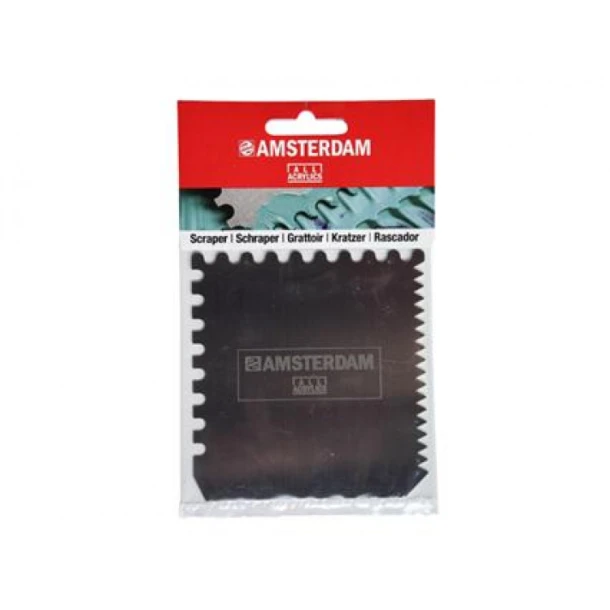 Amsterdam Metalen schraper 10 x 10 cm