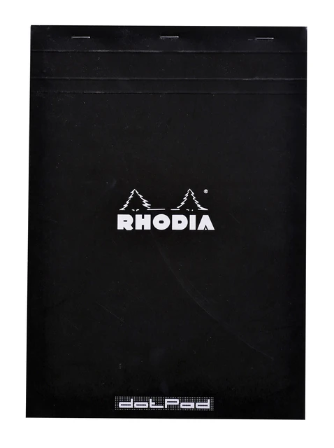 Schrijfblok Rhodia A4 80vel 90gr Dots