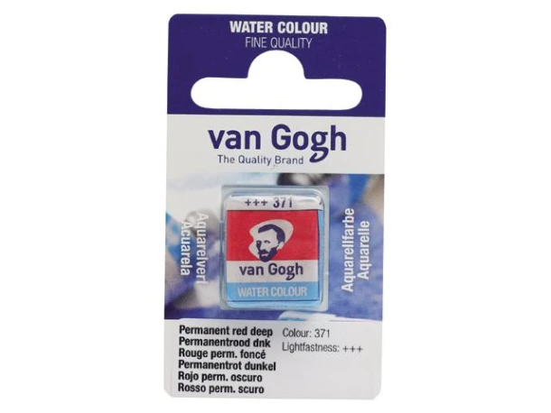 Van Gogh Aquarelverf napje 13 Permanentrood donker