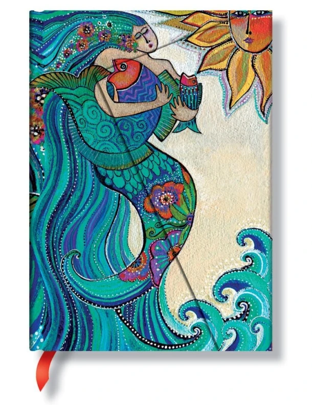 Notitieboek Paperblanks Ocean Song Midi gelin