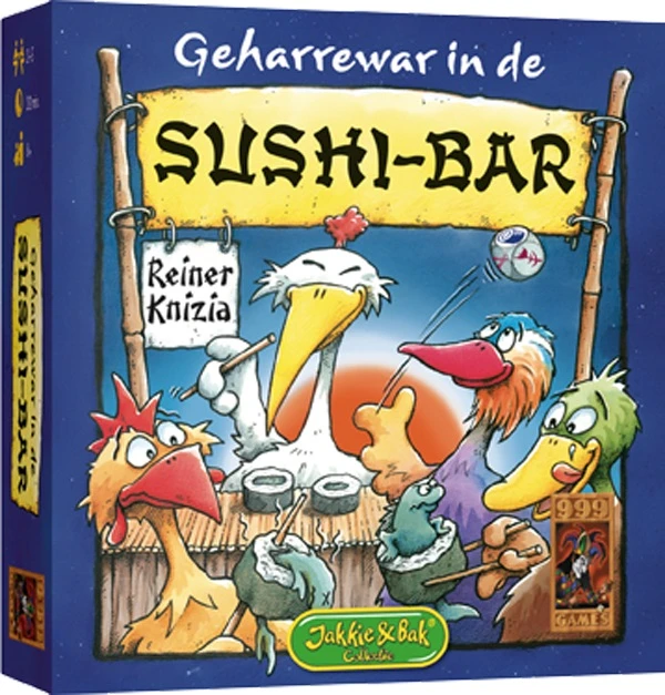 Geharrewar in de Sushibar