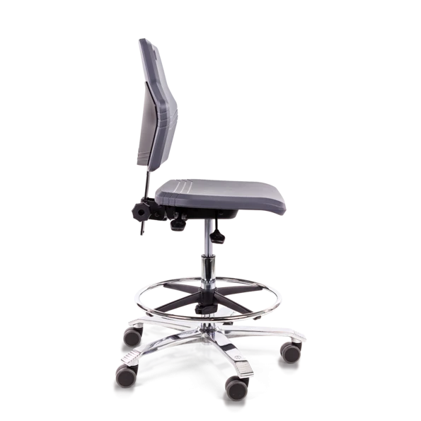 Werkstoel Score Pro Line 4401F, voetenring, PU rug en zitting