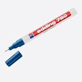 Viltstift Edding 780/03 lakmarker rond blauw 0.8mm
