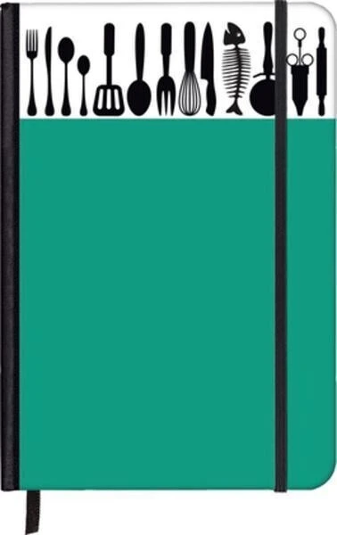 Notitieboek soft touch silhouettes cuisine