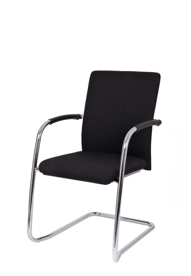 Vergaderstoel CSO-70, sledeframe, armleggers